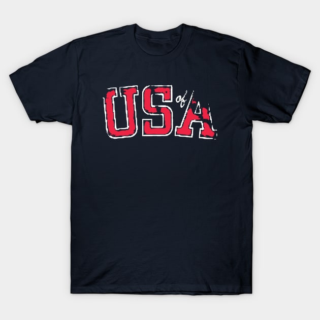 USA T-Shirt by Etopix